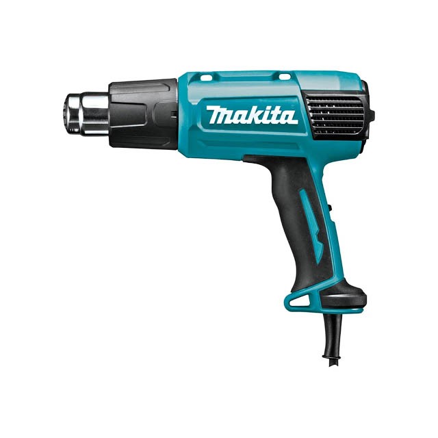 Фен строительный MAKITA HG6031VK (1800 Вт) плавная регул., 4 насад., кейс, вес 0.67 кг