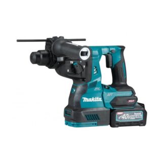 Перфоратор аккумуляторный MAKITA HR001GM201 (40 В) с 2-мя АКБ на 4.0 Ач, 2.8 Дж, SDS-plus, вес 1.9 кг