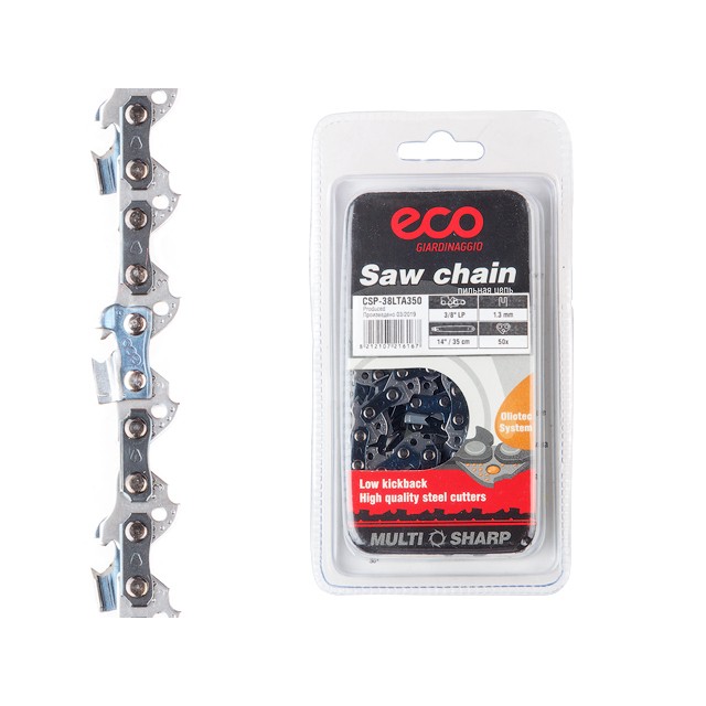 Цепь 35 см 14"" 3/8"" LP 1.3 мм 50 зв. 38LTA (в блистере) ECO