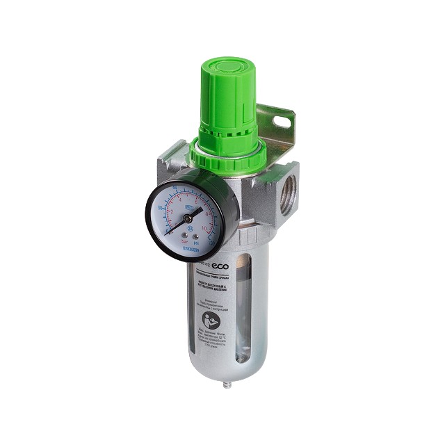 Блок подготовки воздуха ECO AU-01-12 (1/2") фильтр возд. с регул. давления
