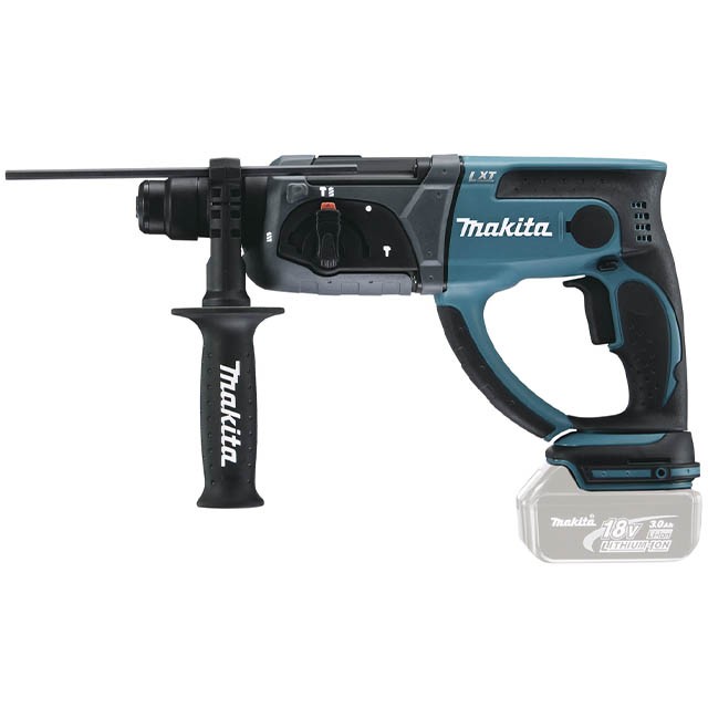 Перфоратор аккумуляторный MAKITA DHR202Z (18 В) без АКБ и ЗУ, 1.9 Дж, SDS-plus, вес 3.2 кг
