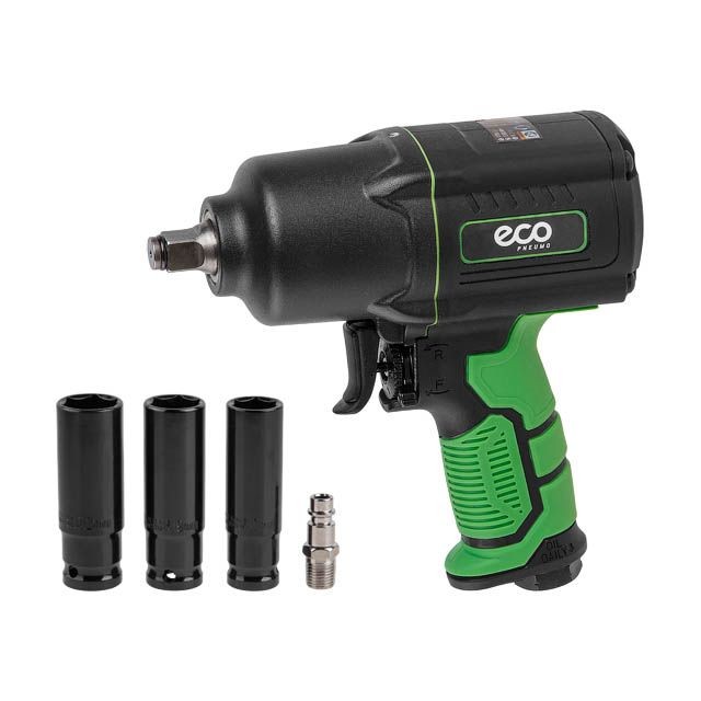 Пневмогайковерт ECO AIW-1500S (1700 Нм) 1/2", вес 2.00 кг