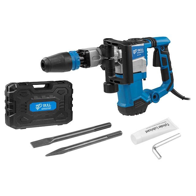 Отбойный молоток BULL SH 1101 (1200 Вт) 12.0 Дж, SDS-max, вес 6.5 кг