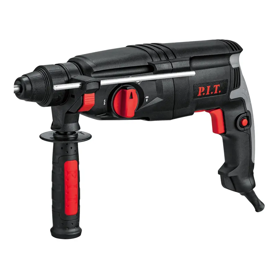 Перфоратор PIT PBH26-C6 (1000 Вт) 3.2 Дж, SDS-plus, 1 зуб., 3 бура, вес 3.27 кг