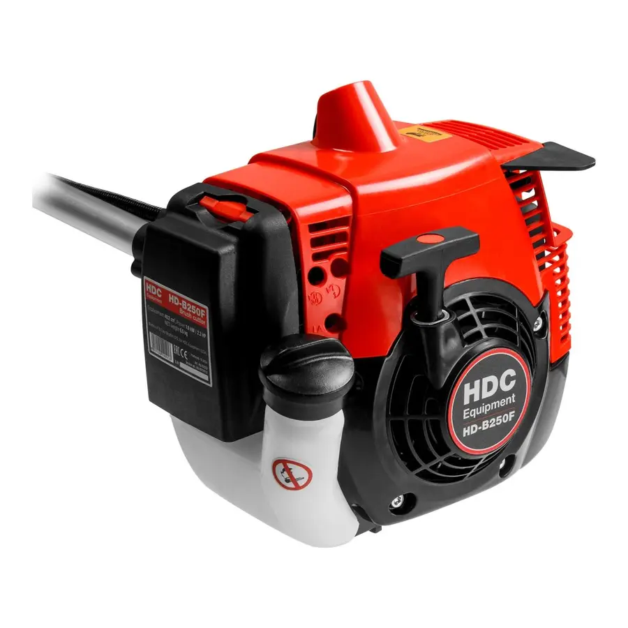 Триммер бензиновый (бензокоса) HDC HD-B250F (1.60 кВт) 40.2 см3, вес 6.5 кг — изображение 5